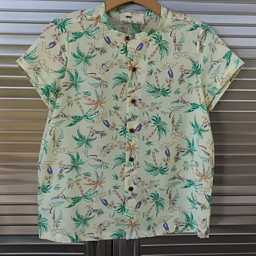 Maison Scotch  Hawaiian shirt S